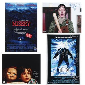 Miscellaneous memorabilia related to Horror movies