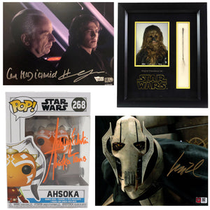 Miscellaneous memorabilia related to Star Wars 