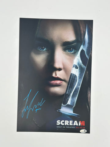 Liana Liberato Signed Poster Product Image