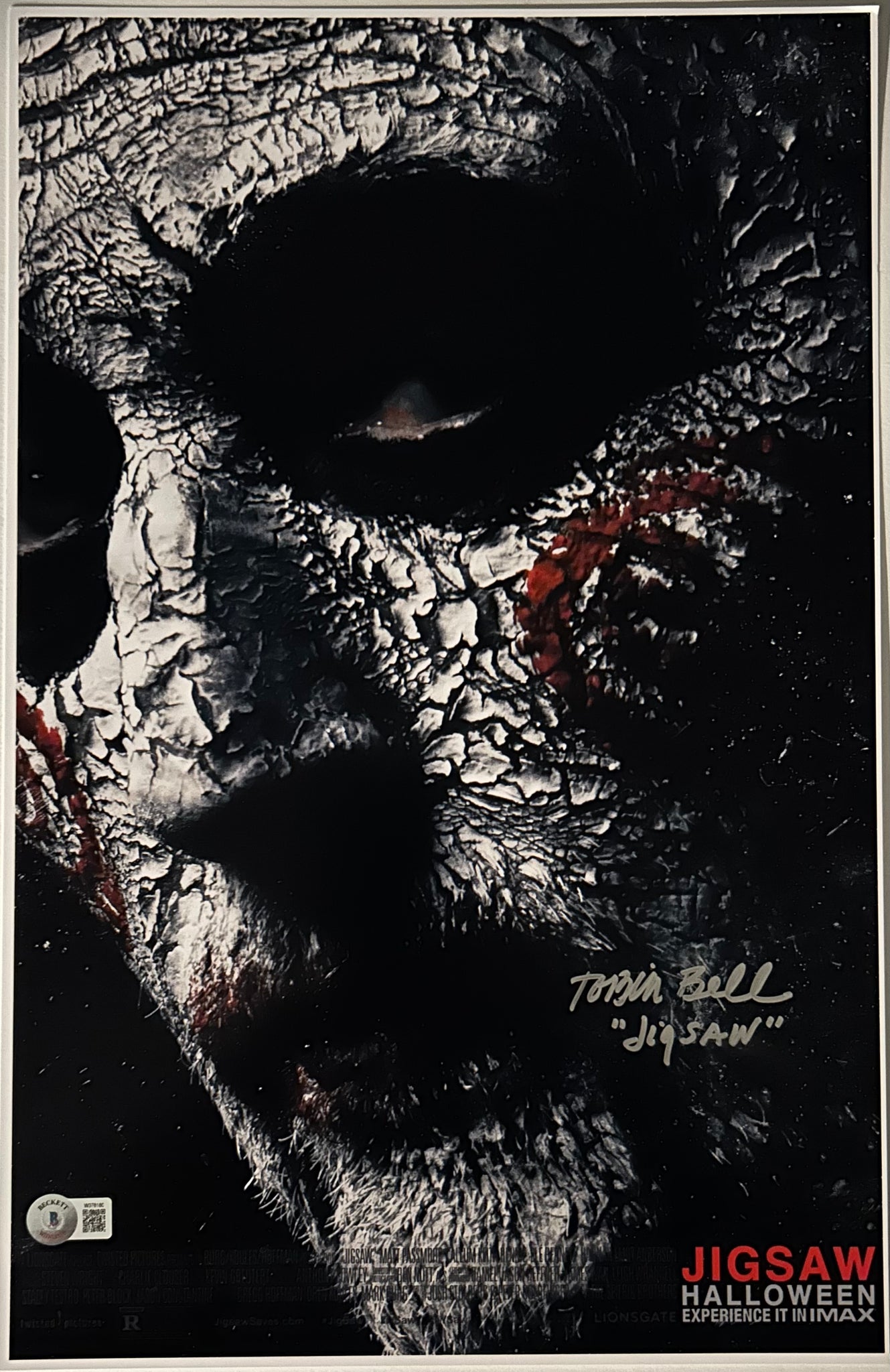 Tobin Bell signed 11x17 Poster