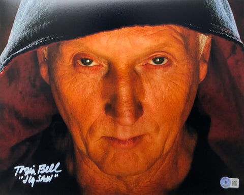 Tobin Bell signed 11x14 Photo