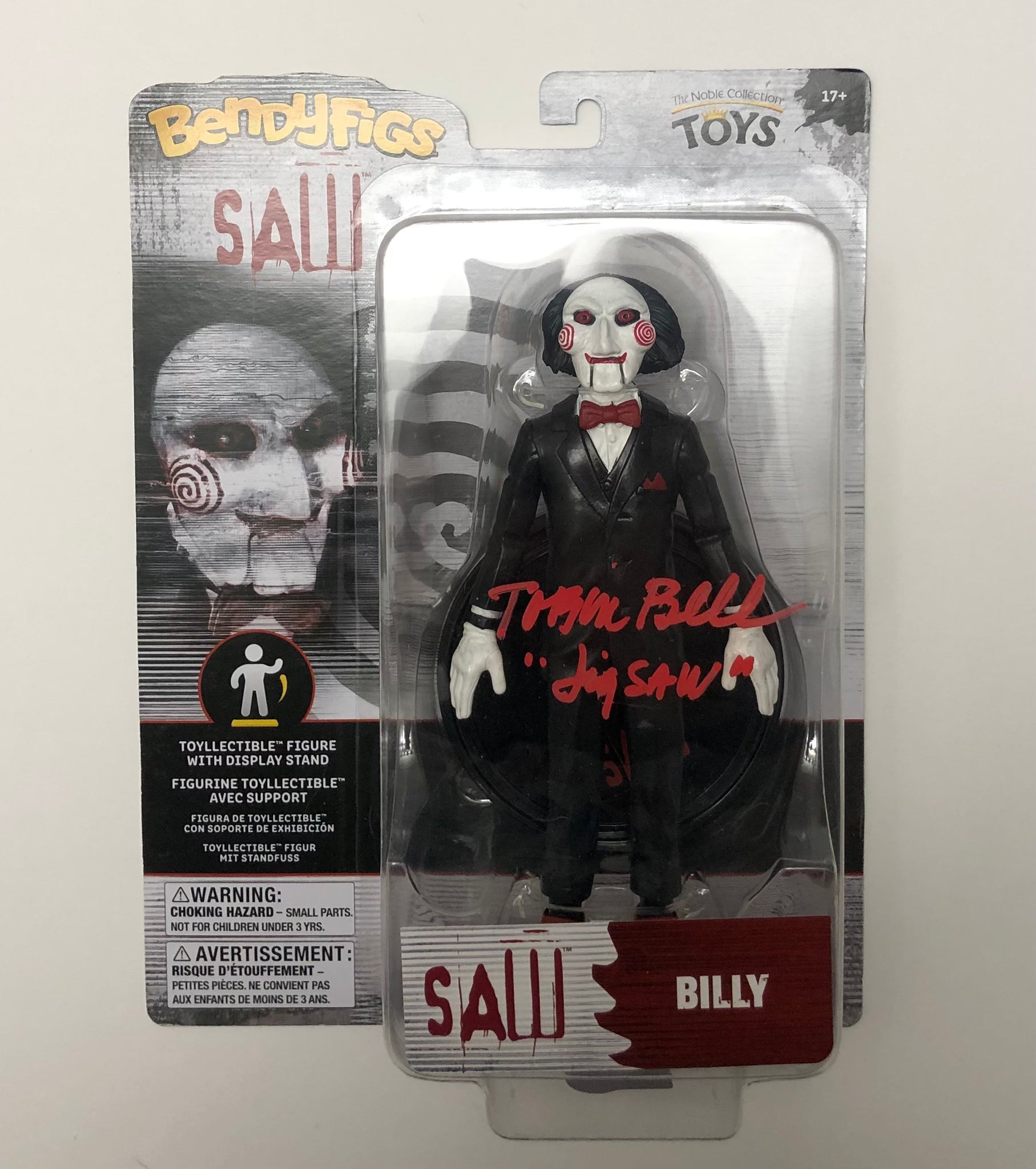 Tobin Bell signed Figure