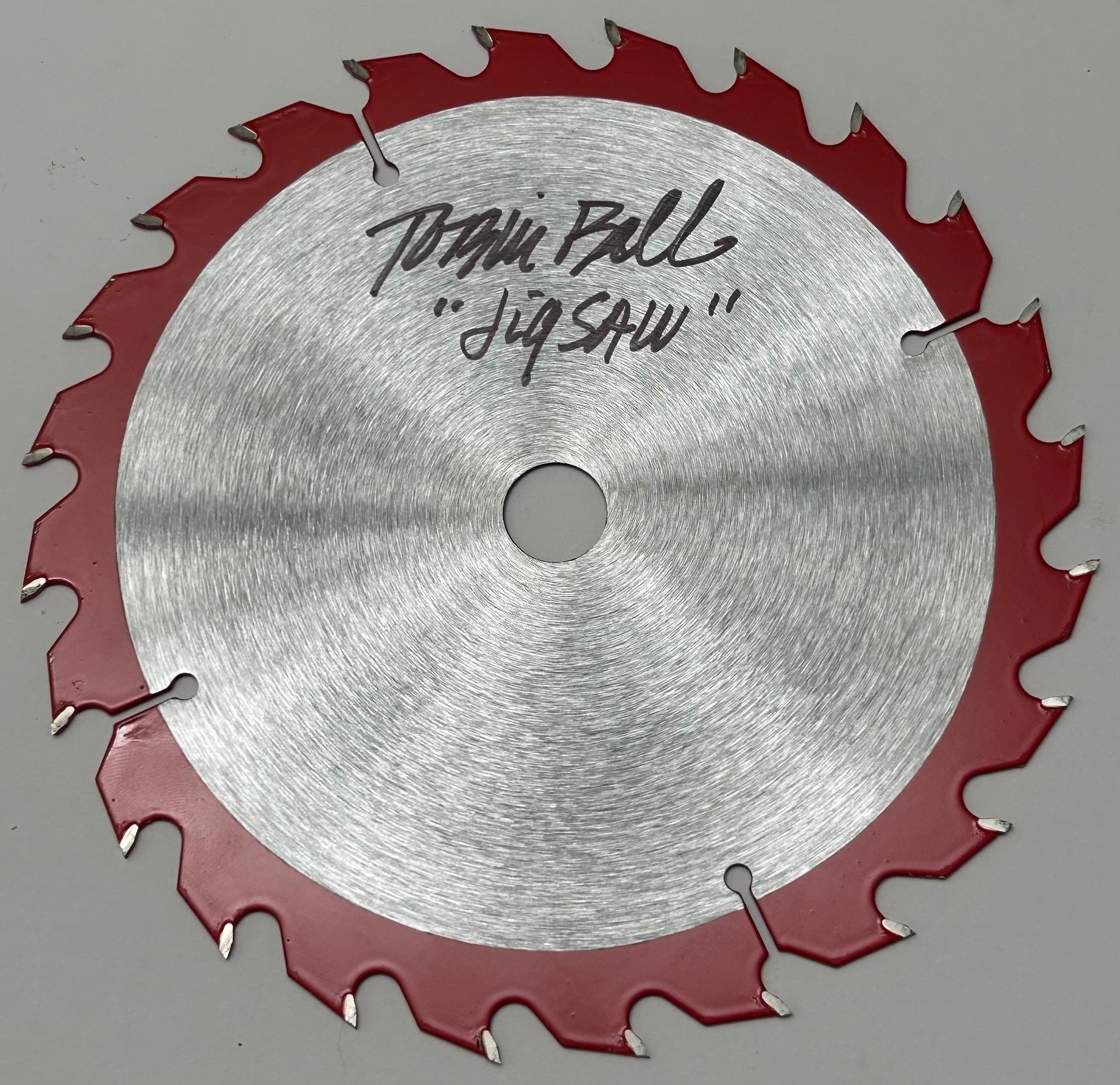 Tobin Bell Signed SAW Blade