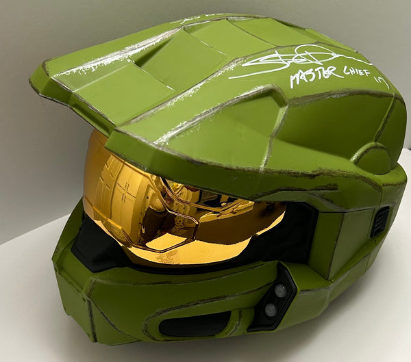 Front/Side view of helmet