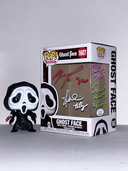 Quadruple Signed Ghostface Funko