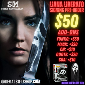 Liana Liberato Private Signing Pre-Order