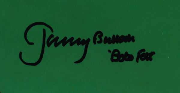 Close up of Jeremy Bulloch Signature